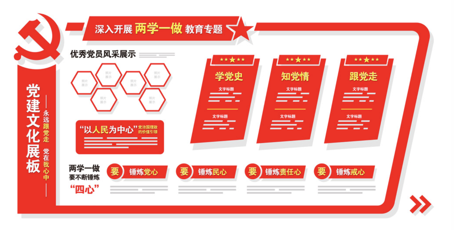 建黨偉業(yè)大氣愛(ài)黨愛(ài)國(guó)教育黨建文化墻(圖4) 建黨偉業(yè)大氣愛(ài)黨愛(ài)國(guó)教育黨建文化墻(圖4)